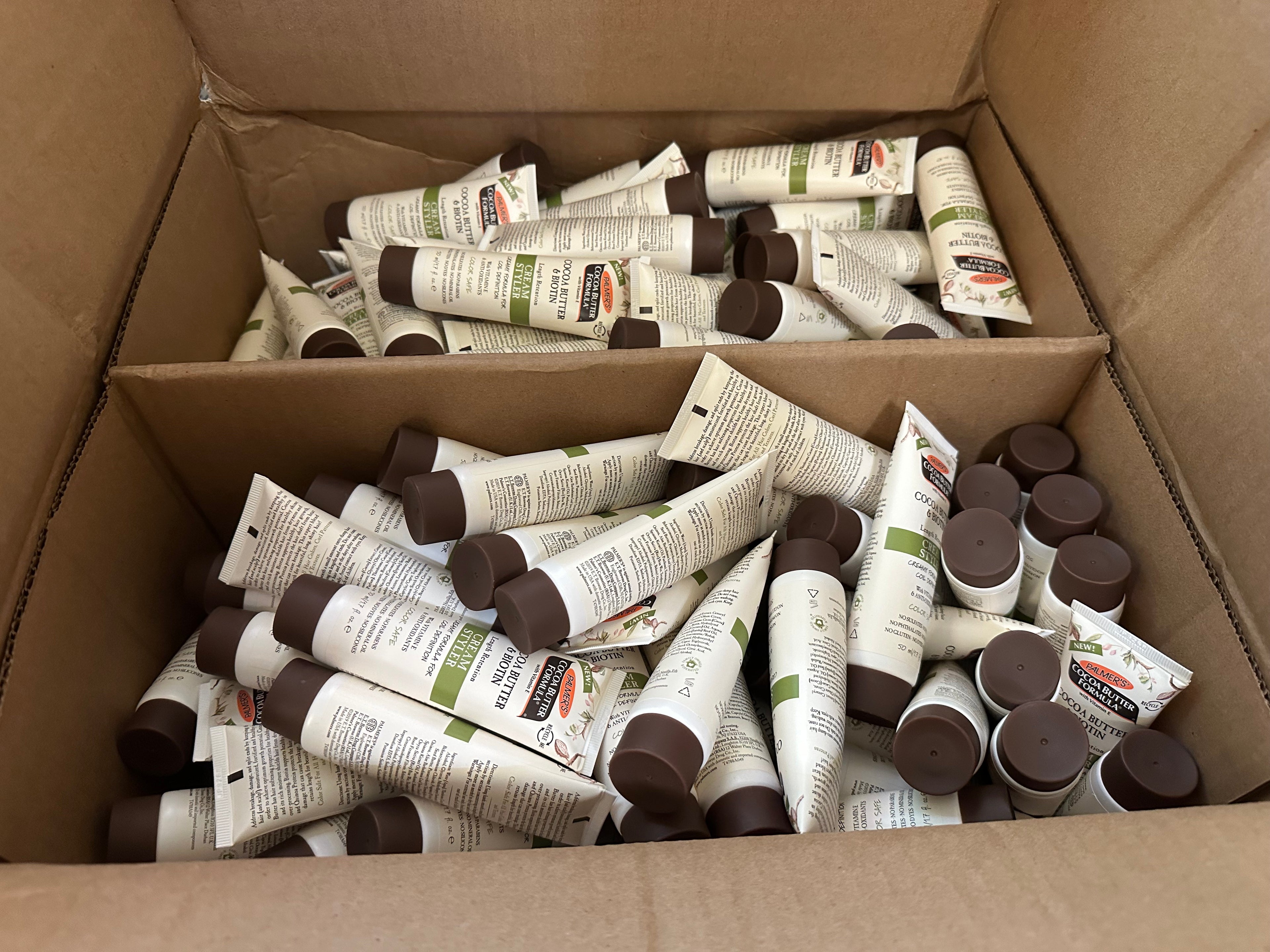 Palmer's cocoa butter & biotin cream hair styler 144 pcs