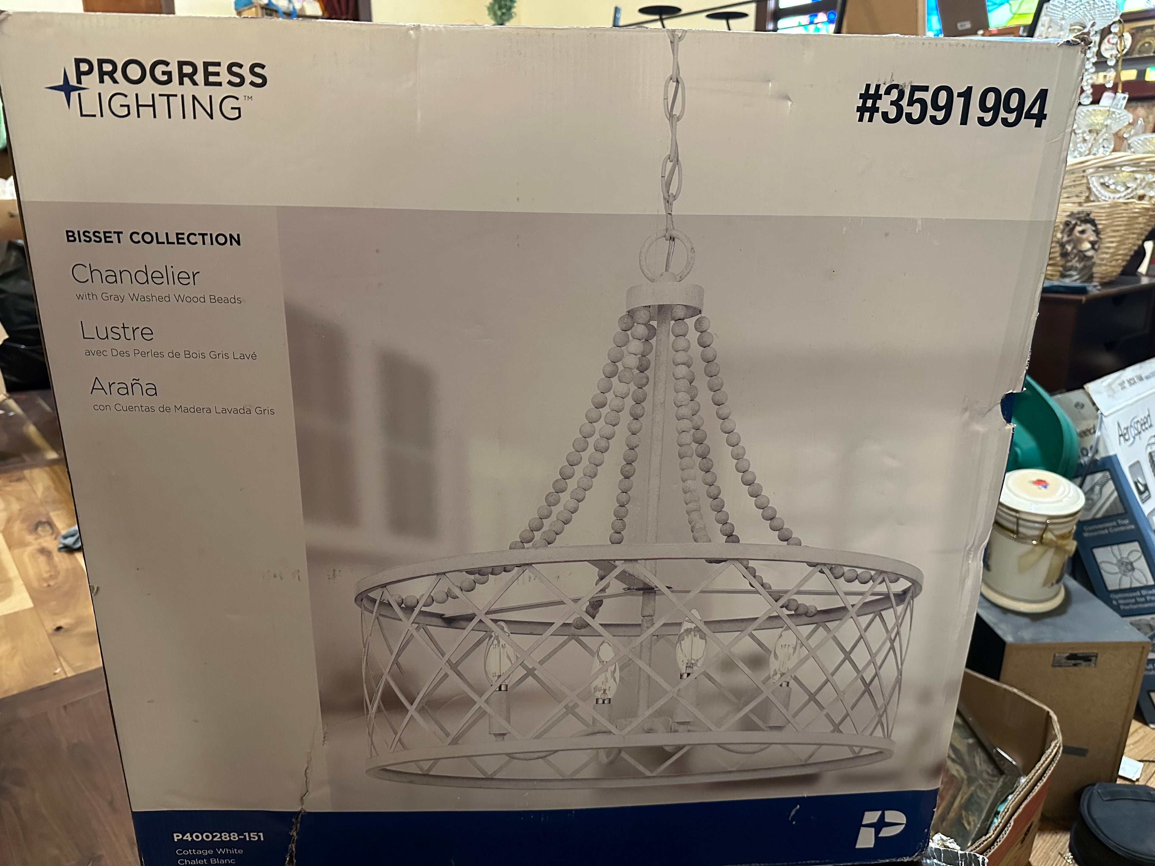 Progress lighting chandelier