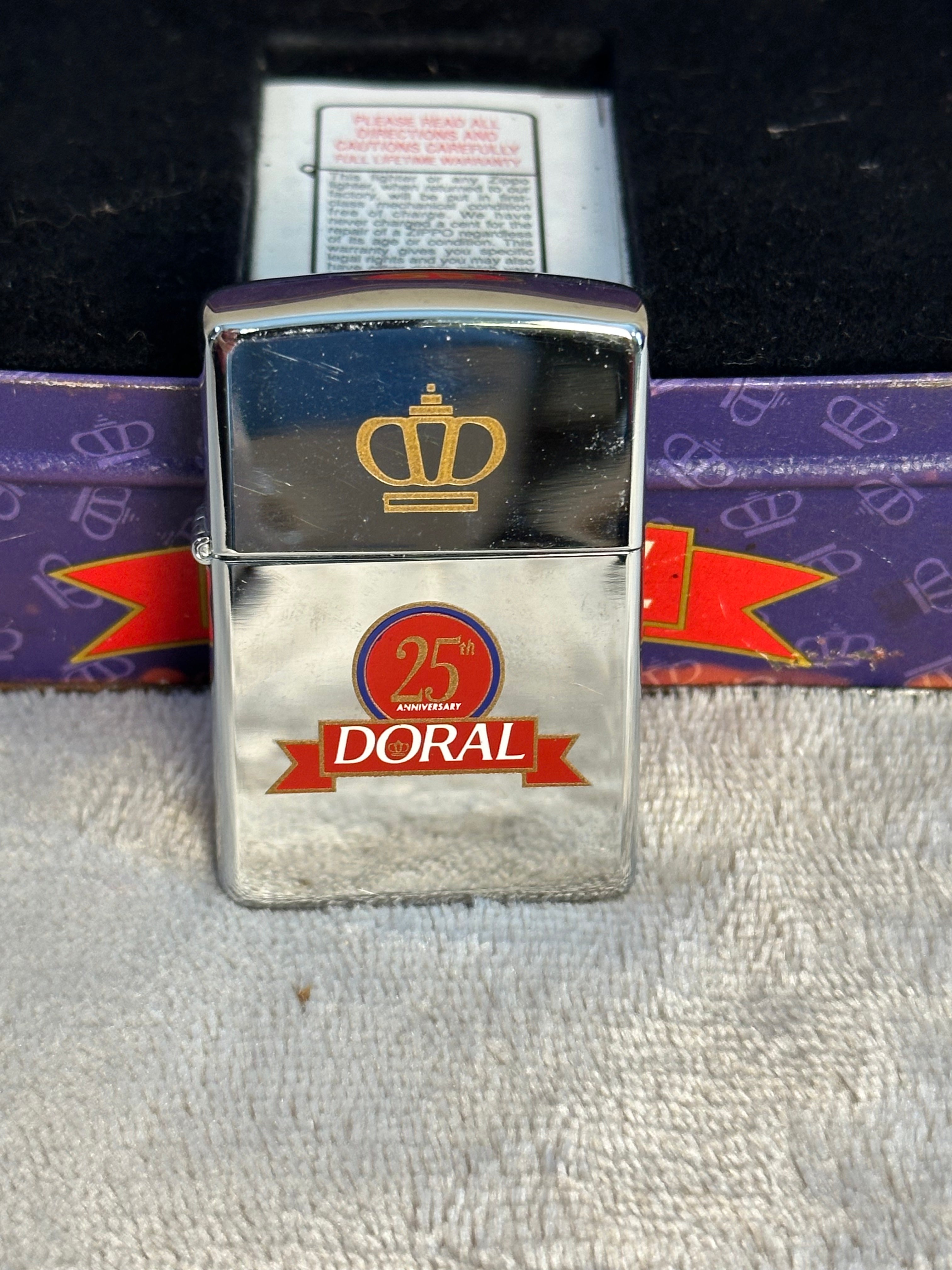 Doral Zippo Lighter - 25th Anniversary