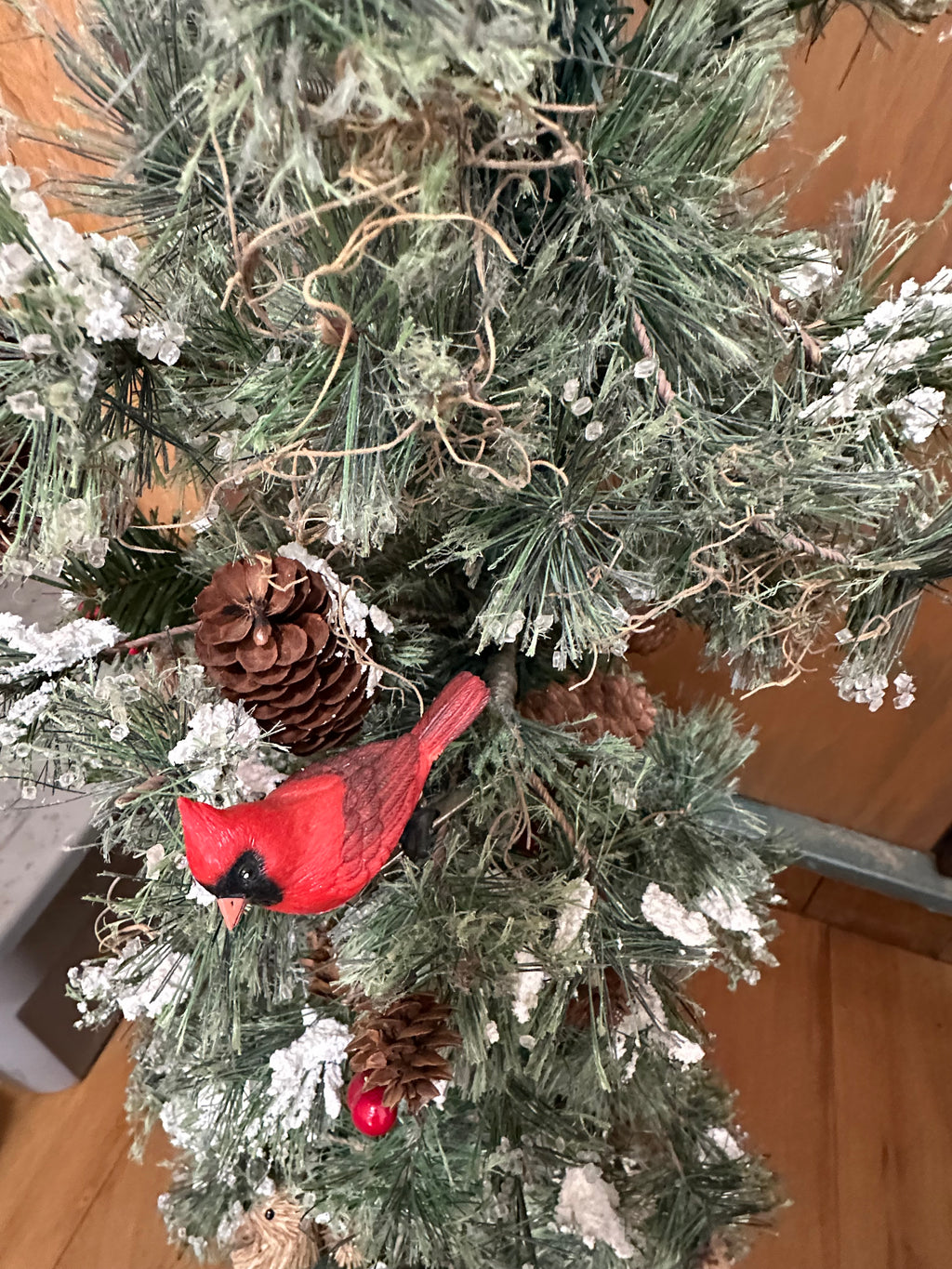 4' lighted & decorated Christmas artificial tree