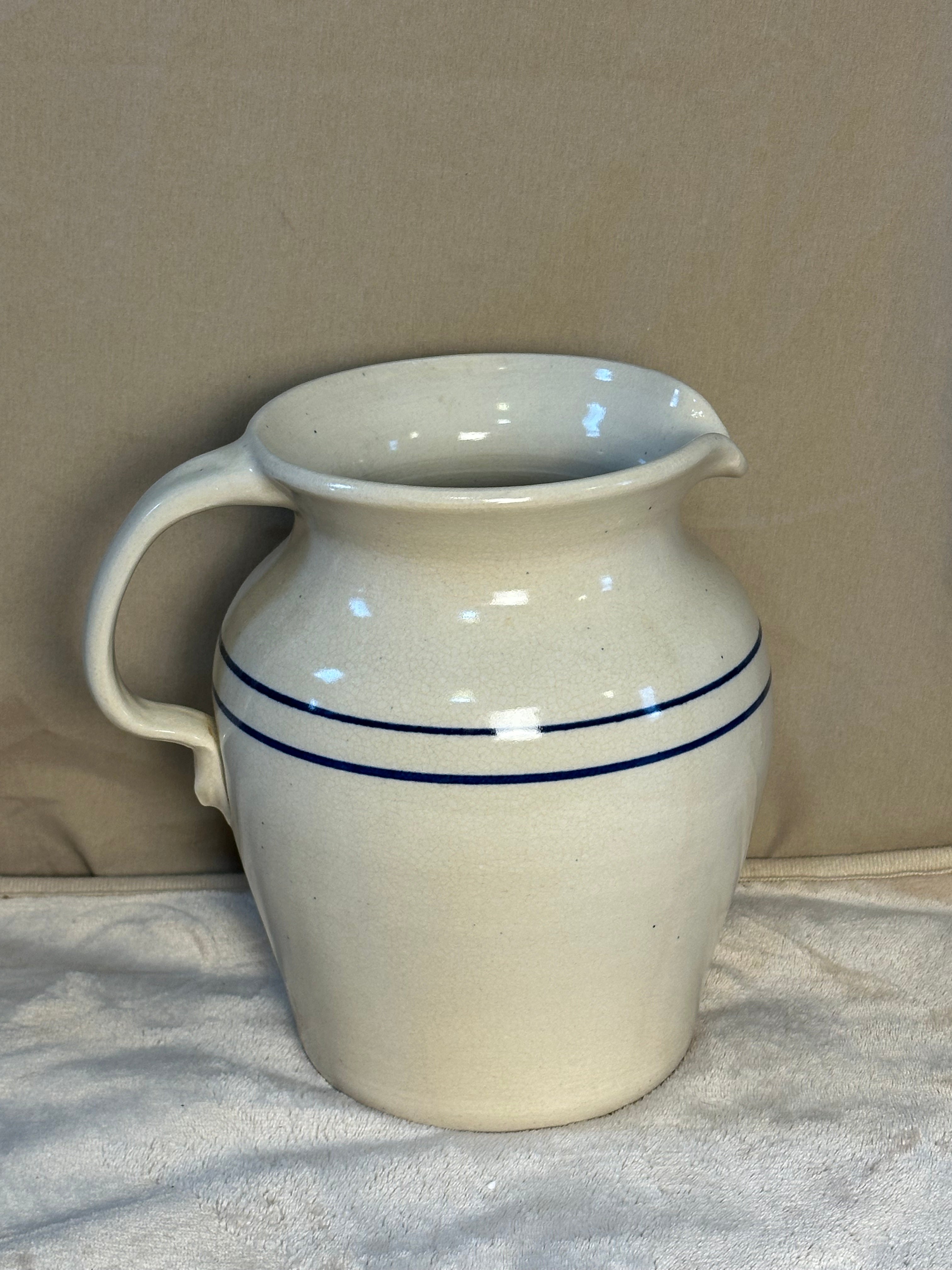 Casey Pottery hand turned crock pitcher