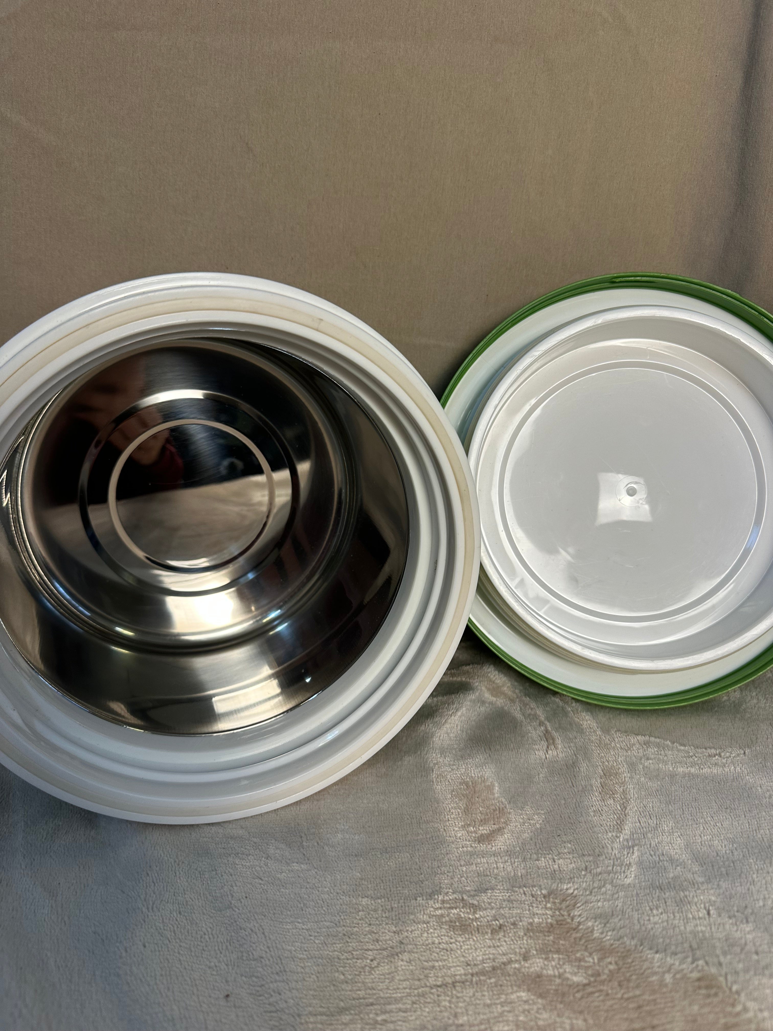 Pinnacle casserole hot/cold food thermos