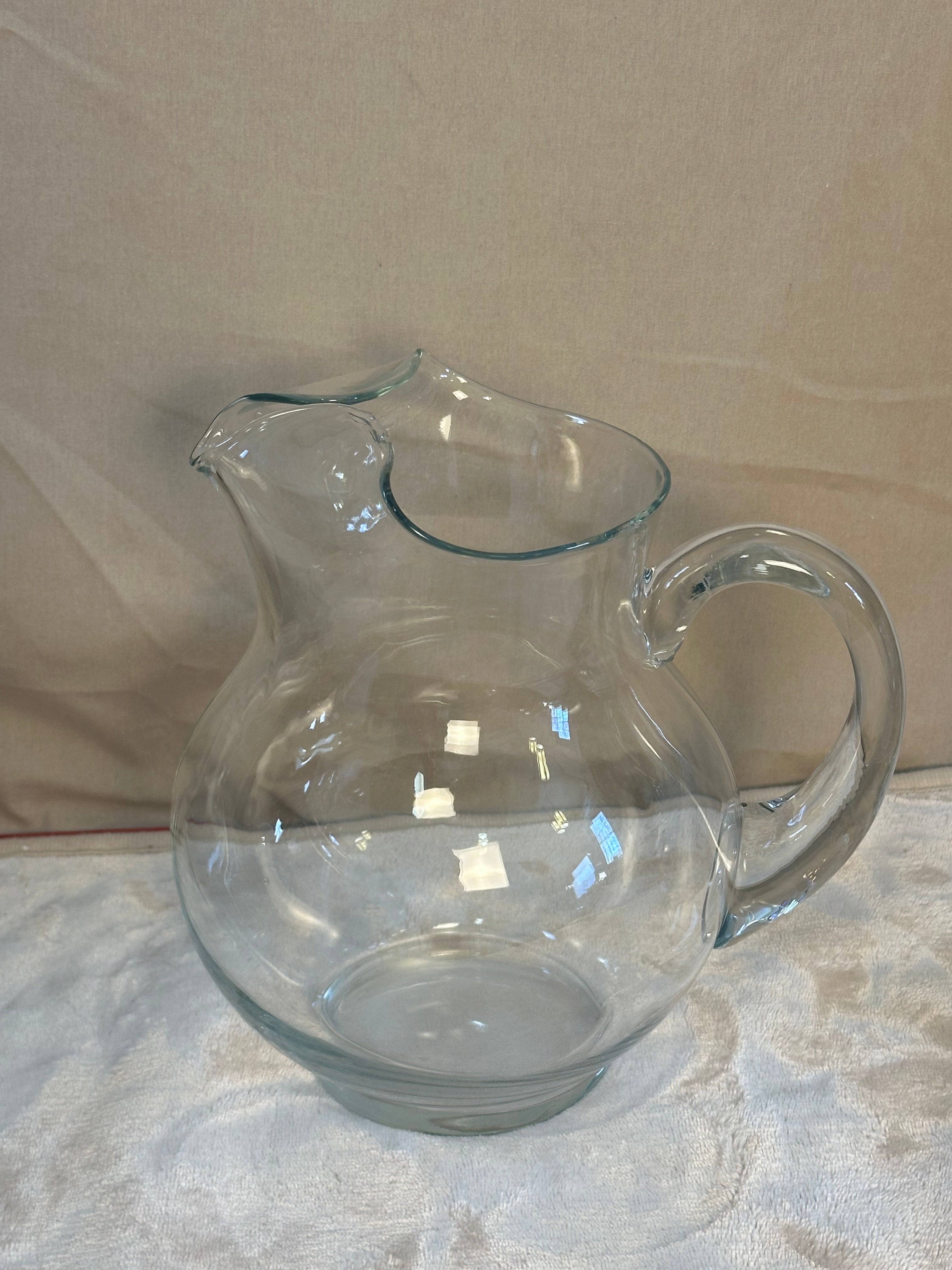Clear Glass pitcher