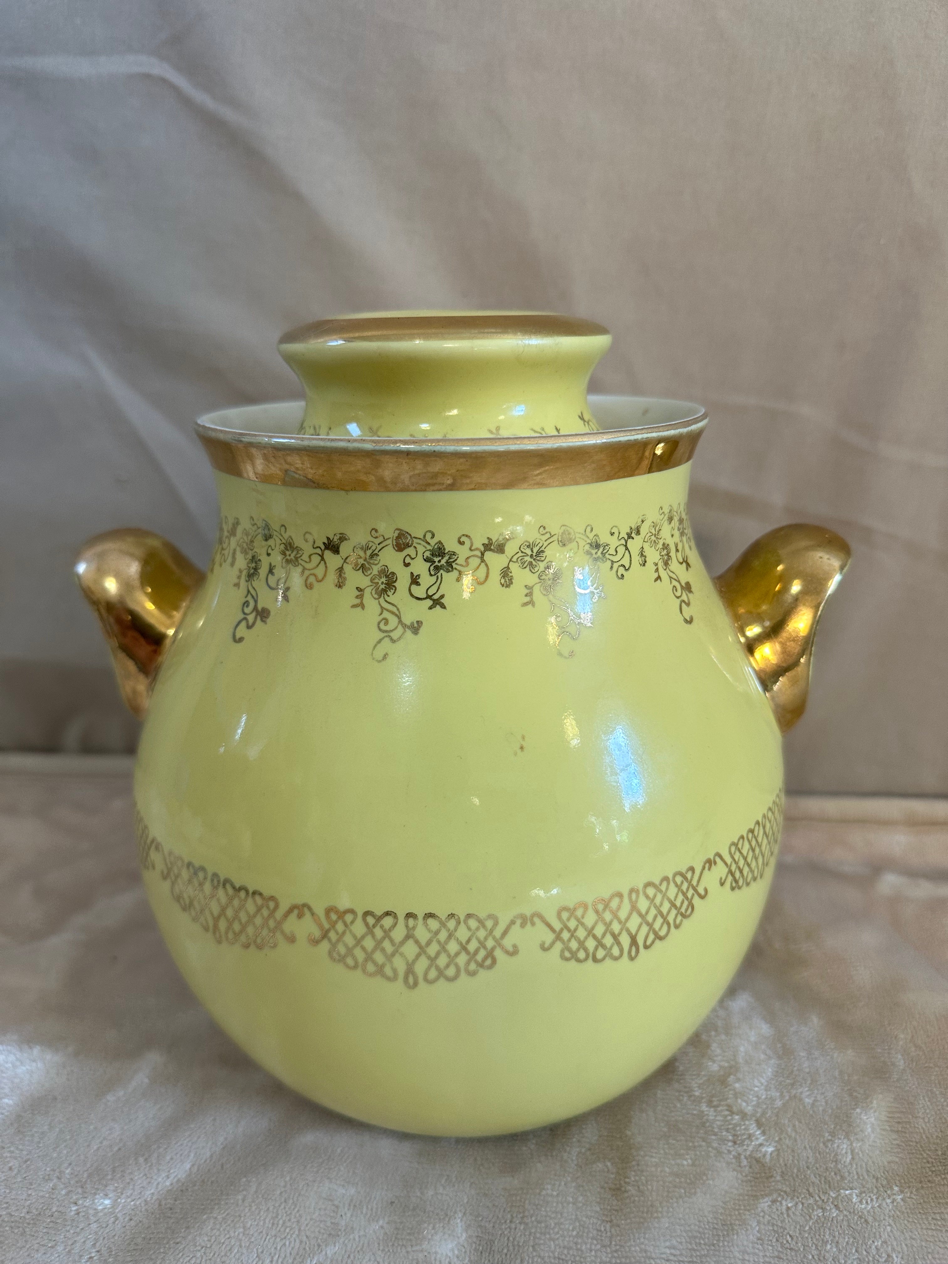 Hall's Superior Quality ceramic cookie jar vintage