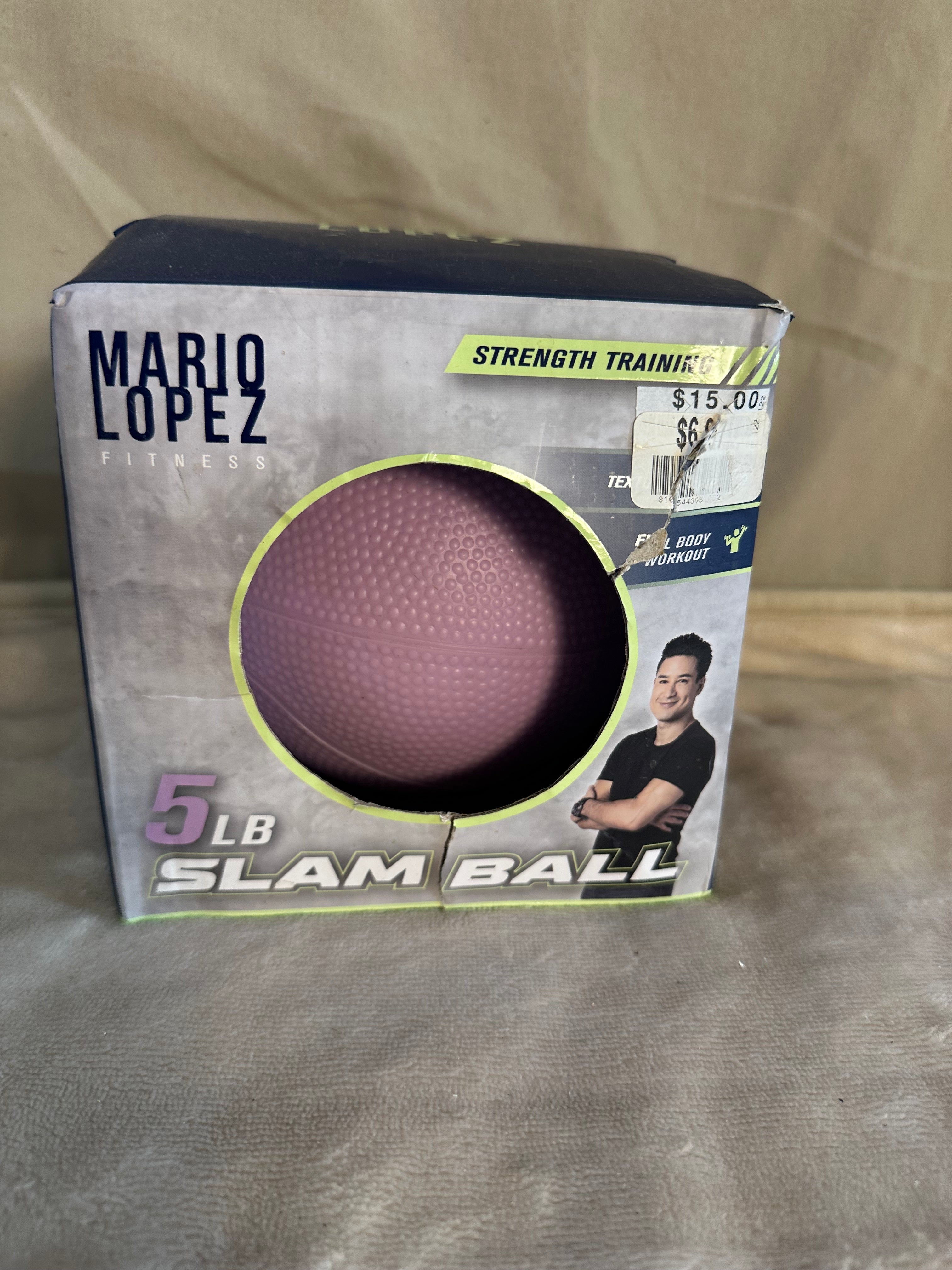 Mario Lopez 5# slam ball