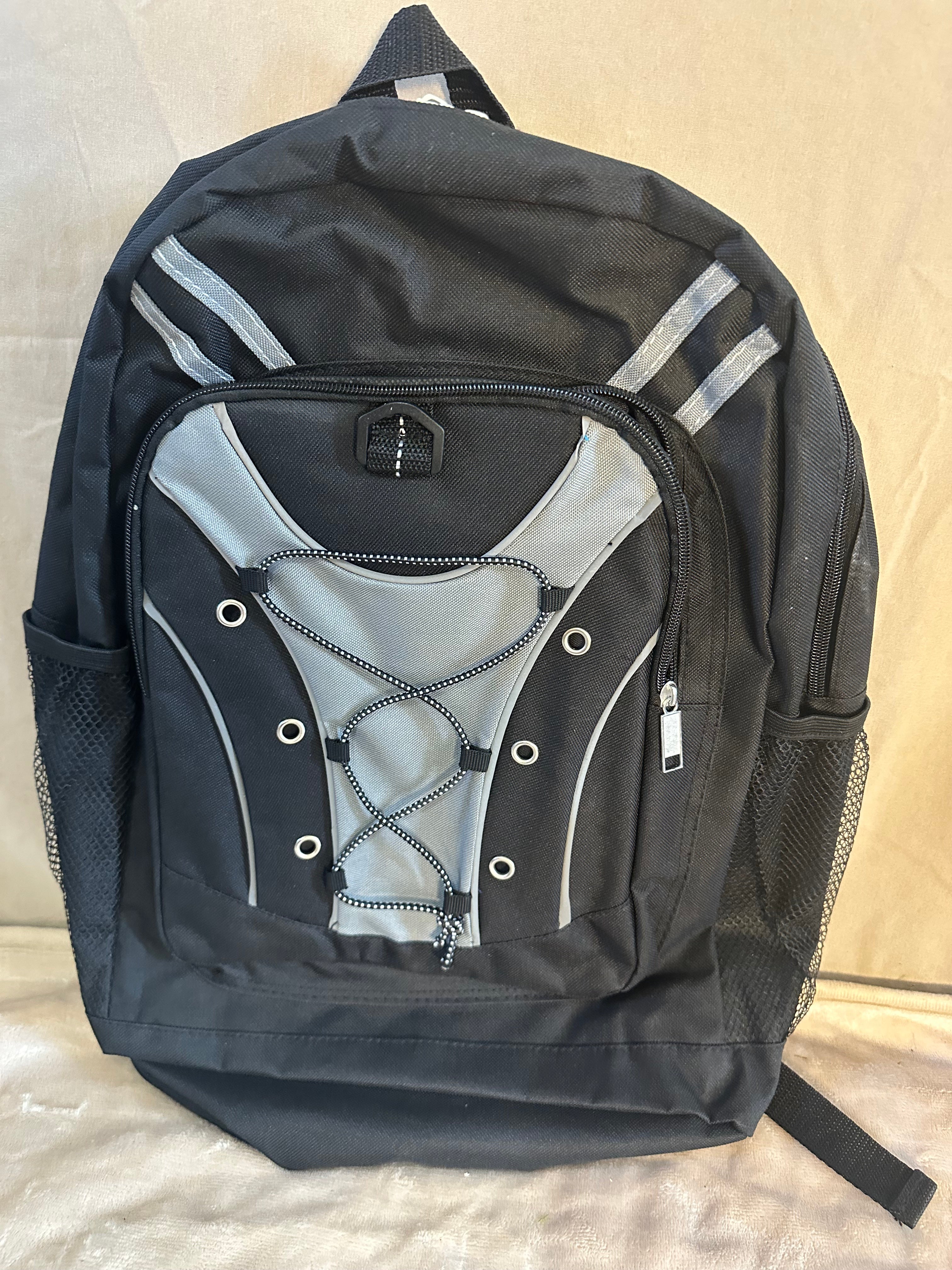 Bookbag with gray trim