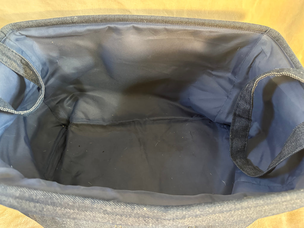 Blue Jean beach tote