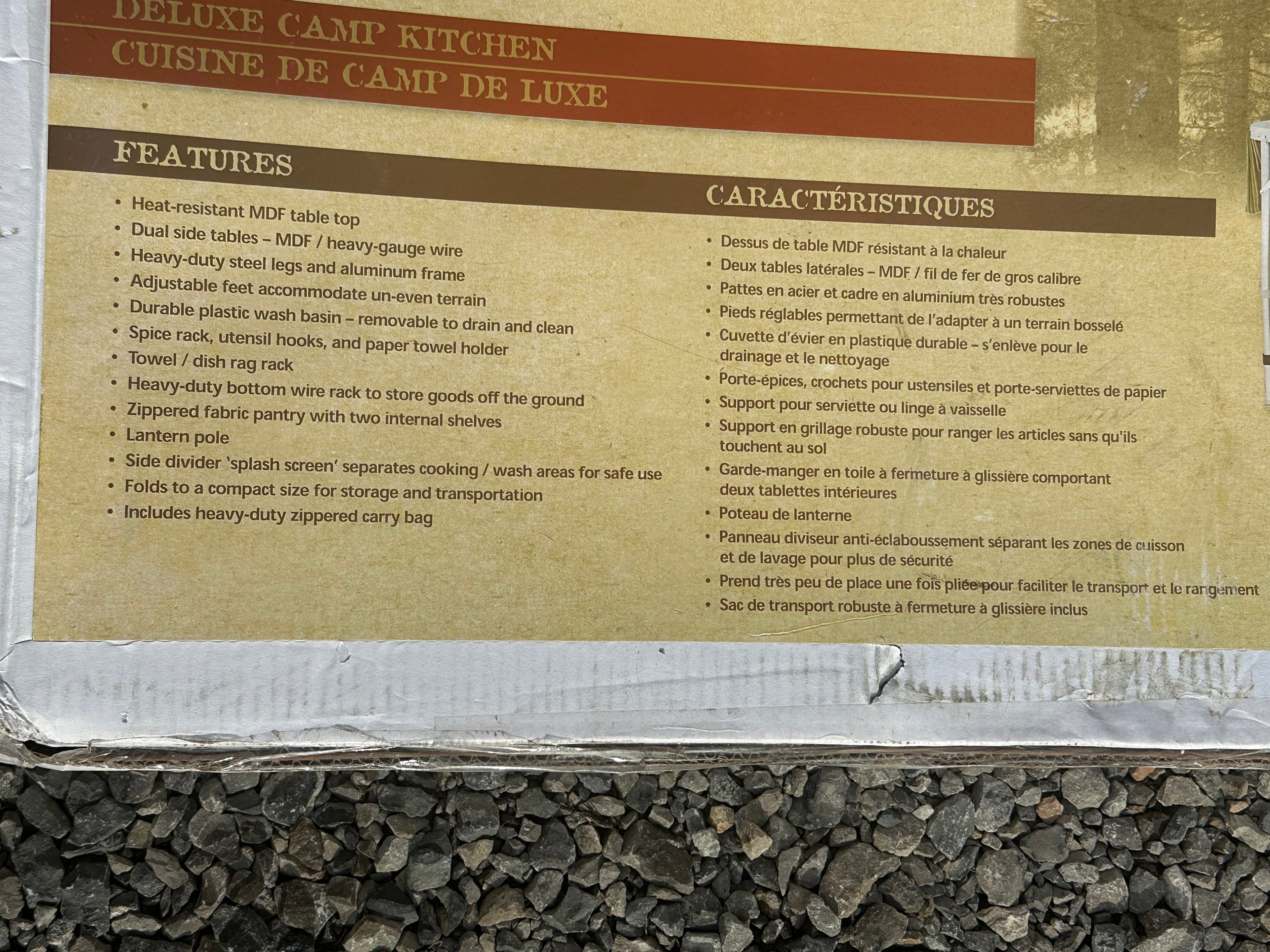 Bass Pro Shop deluxe camp kitchen