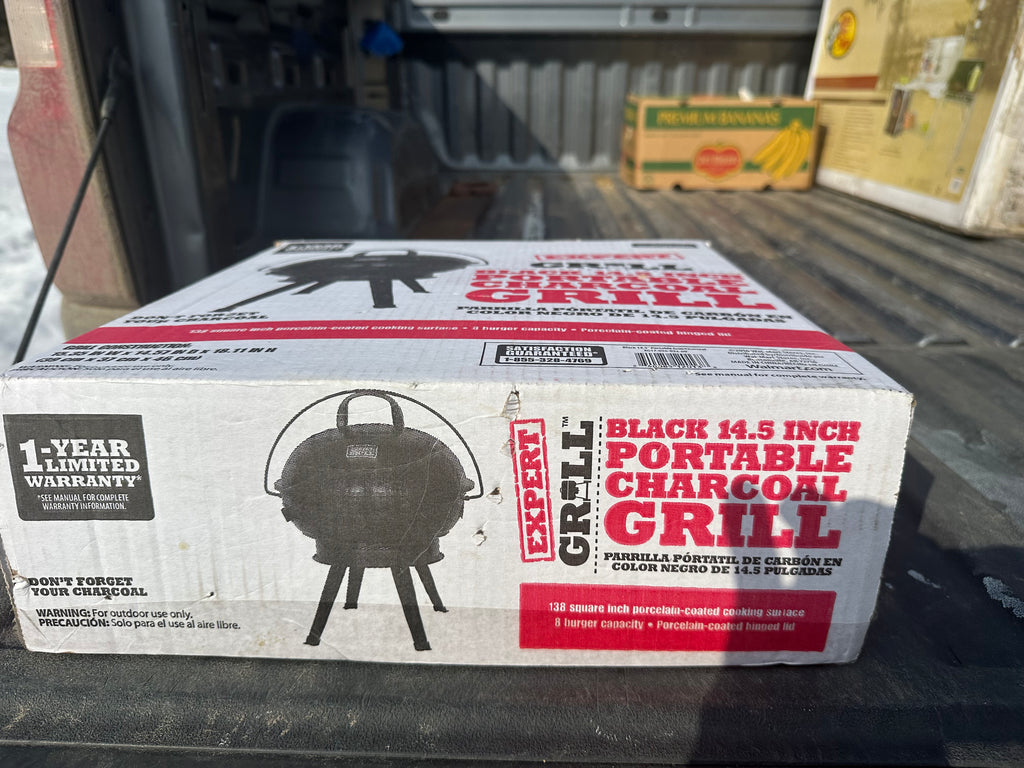 14.5 inch portable charcoal grill