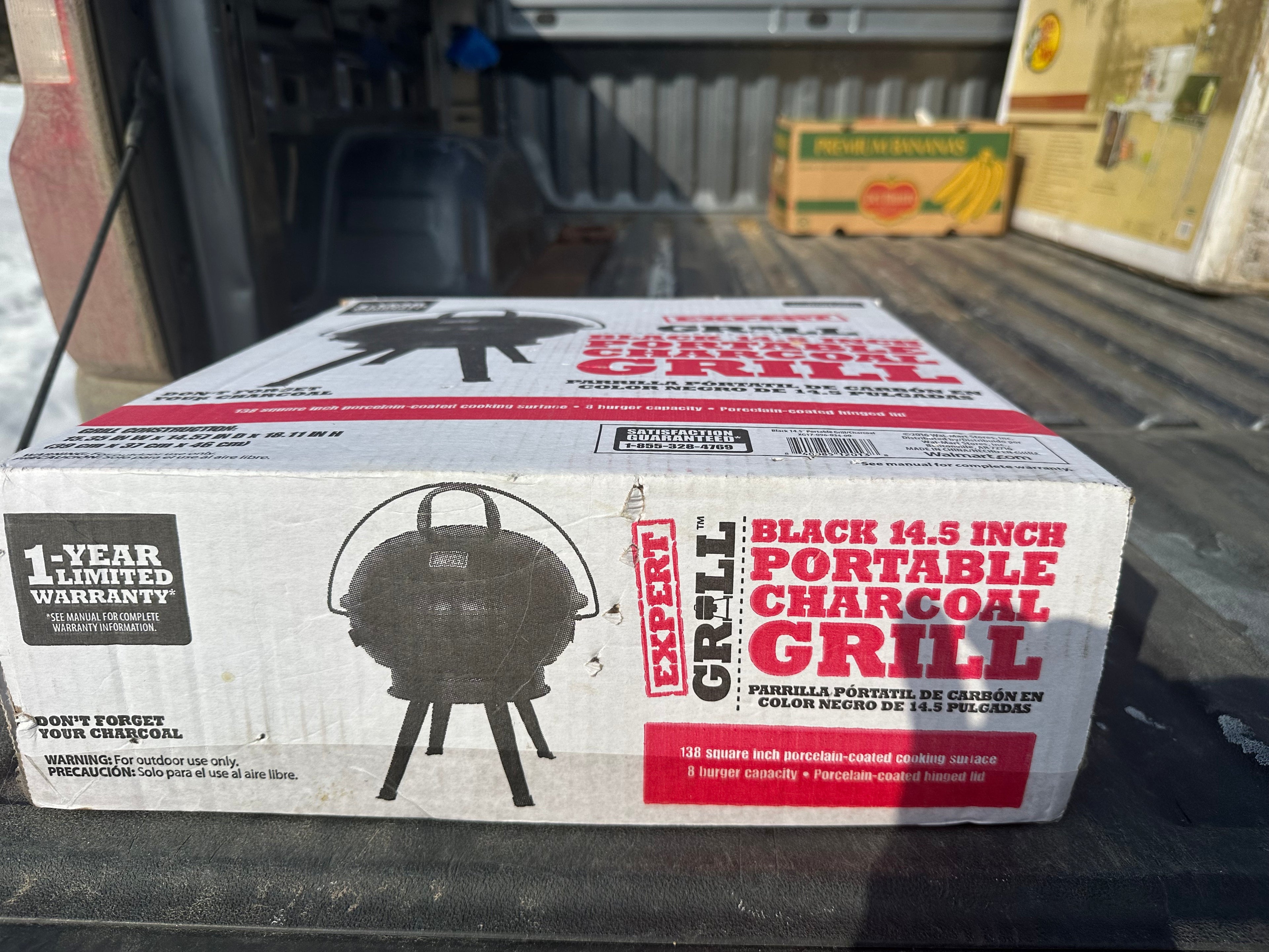 14.5 inch portable charcoal grill