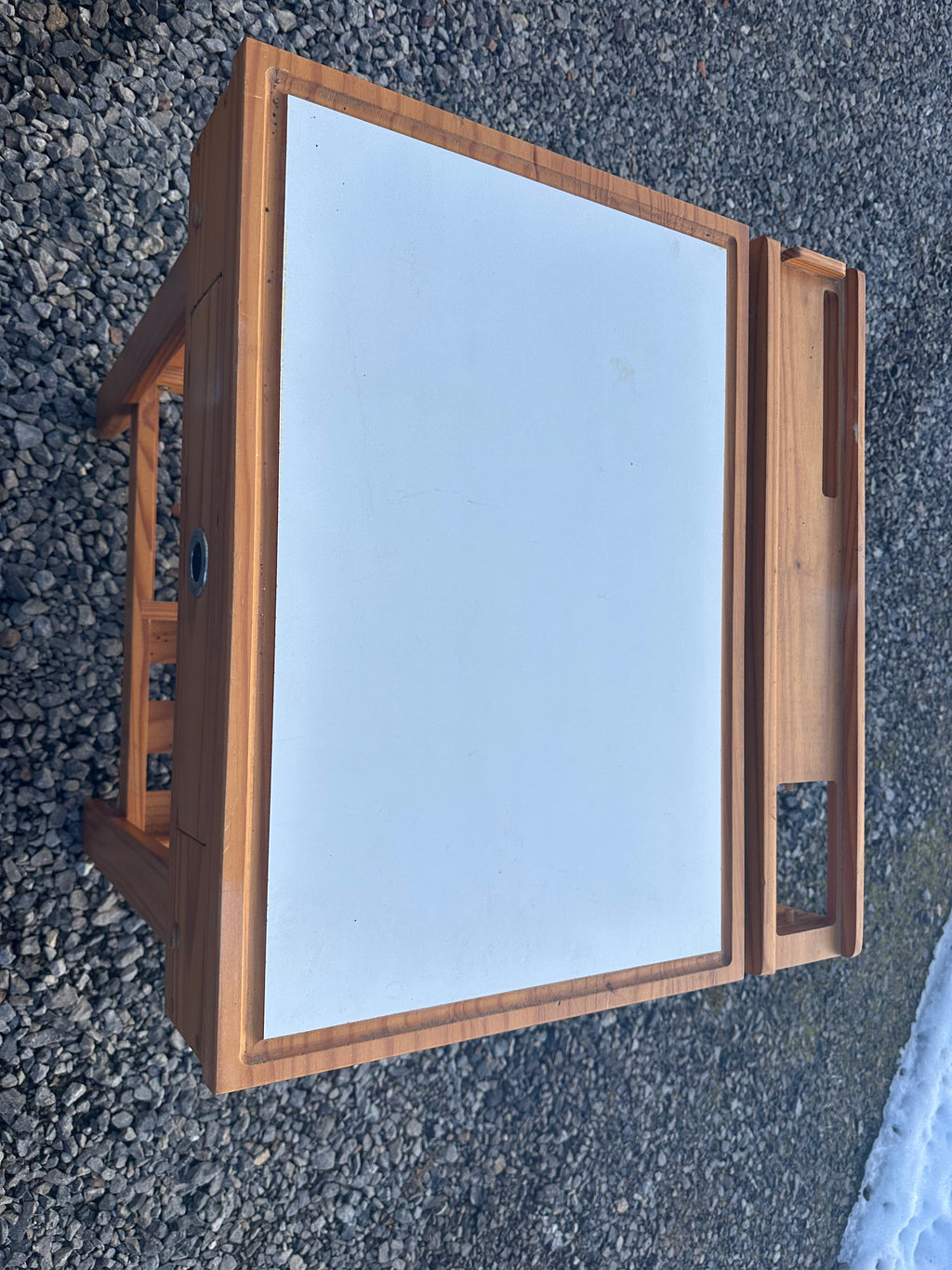 Dry erase craft art table with drawer - excellent