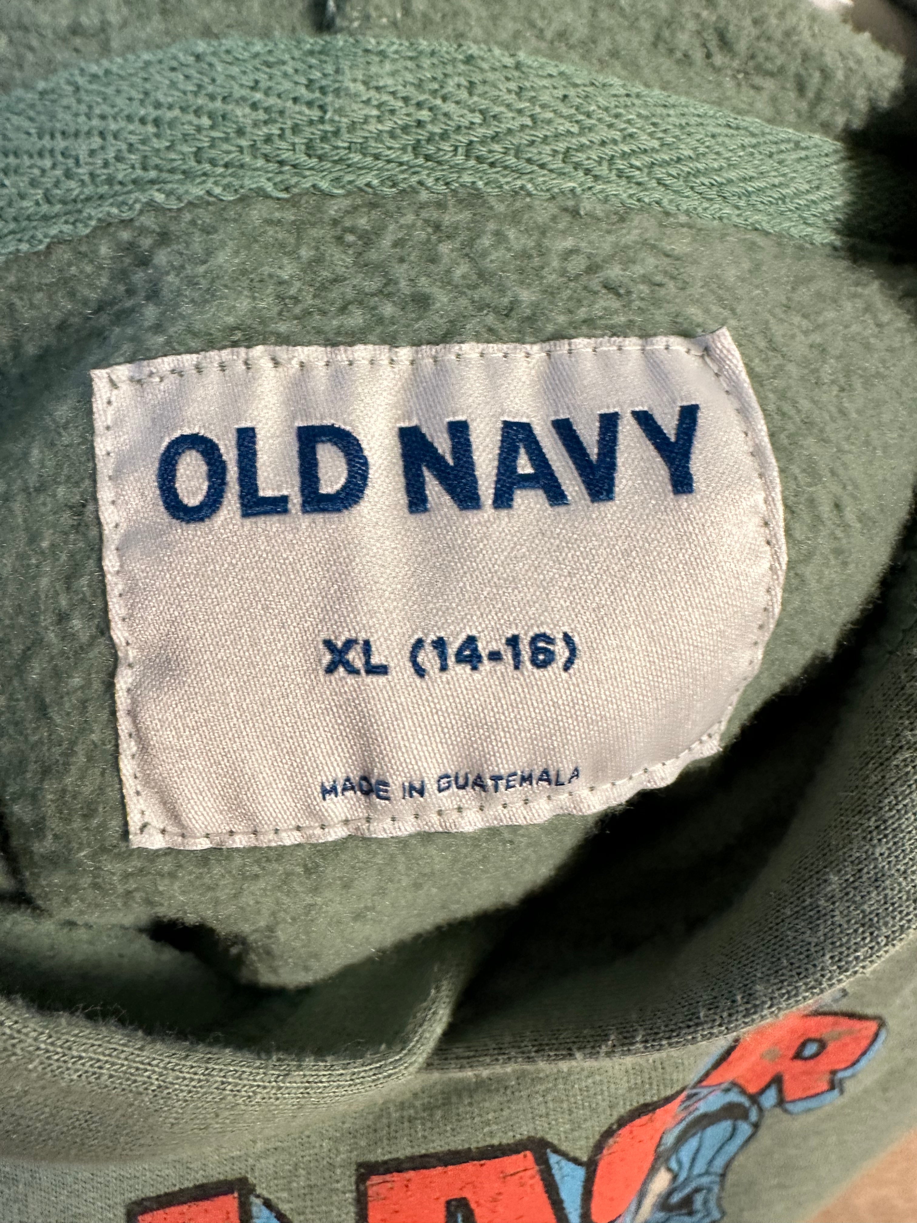 Old Navy Boys Black Panther hoodie XL (14-16)